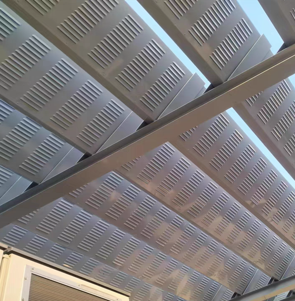 Tạm thời xây dựng hàng rào âm thanh bọc nhựa PVC