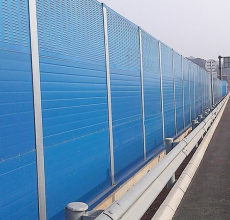 Penghalang Akustik Aluminium Jalan Raya