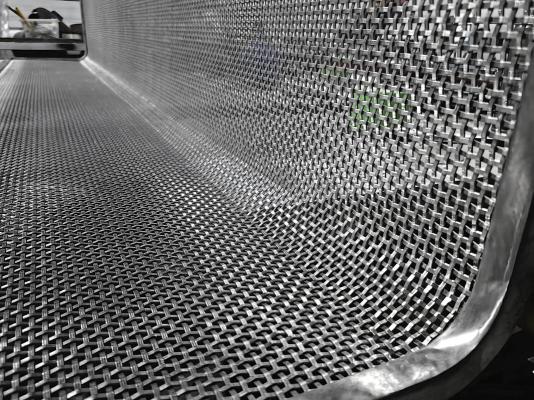 Heavy-Duty 304 Stainless Steel Crimped Wire Mesh