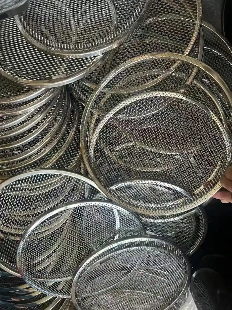 Cấp thực phẩm 304 thép không gỉ crimped dây lưới