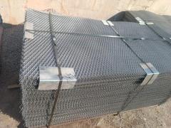 Jala Kawat Berkerut Tahan Aus Baja Mangan Tinggi