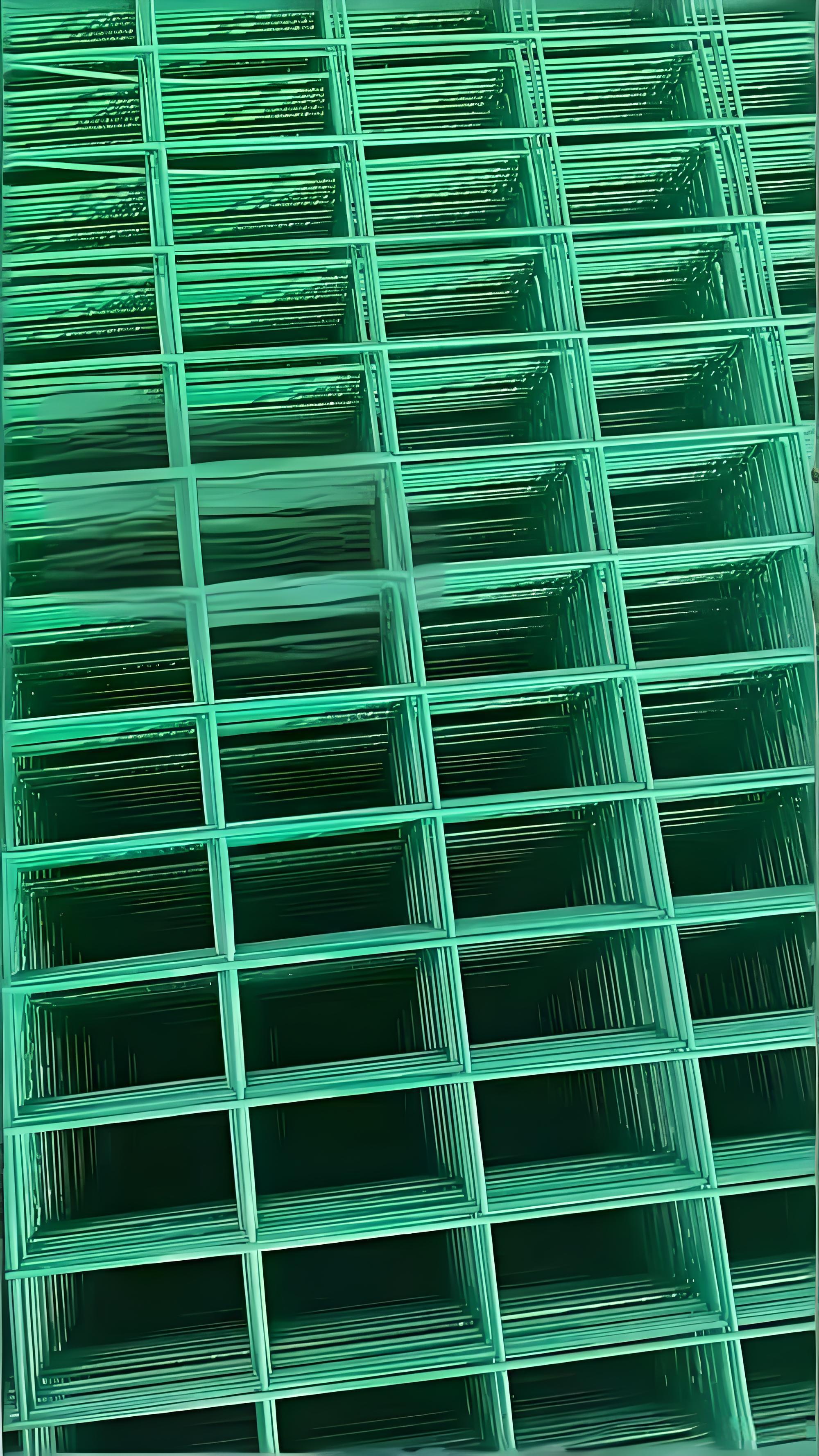 Jala Kawat PVC Berlapis Keriting untuk Pertanian & Pagar