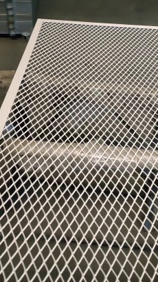 Anodized nhôm trang trí lưới thép uốn