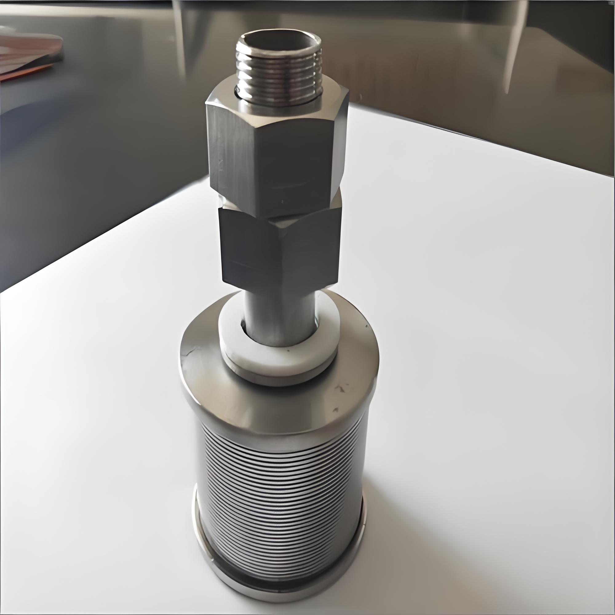 Bouchon d'eau en acier inoxydable à double débit réglable