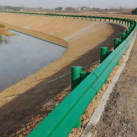 Corrosion-Resistant Coastal Corrugated Guardrail