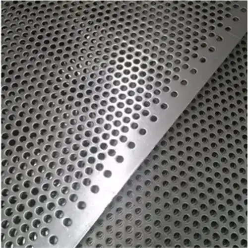 Filtrasi Knalpot Industri Lembar Berlubang Baja Karbon Galvanis