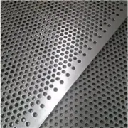 Filtrasi Knalpot Industri Lembar Berlubang Baja Karbon Galvanis