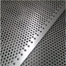 Filtrasi Knalpot Industri Lembar Berlubang Baja Karbon Galvanis