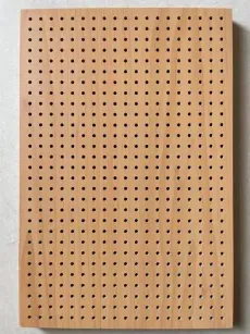 Panel Berlubang Dekorasi Interior Komposit Kayu Kelas E0