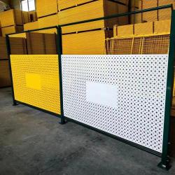 Aluminium Aloi Kaca <span>Wol</span> Diisi Lalu Lintas Pengurangan Kebisingan Penghalang Berlubang