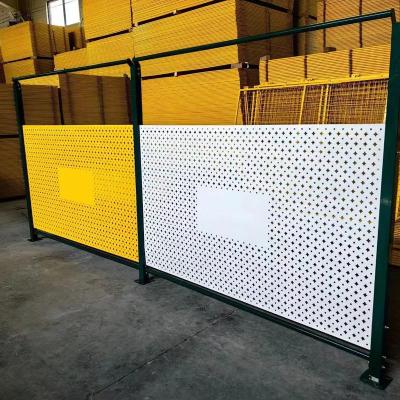 Aluminum Alloy + Glass Wool Filled Traffic Noise Reduction Perforated Barrier