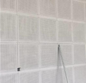 Polyester Fiber Acoustic Perforated Mesh for Indoor Noise Reduction