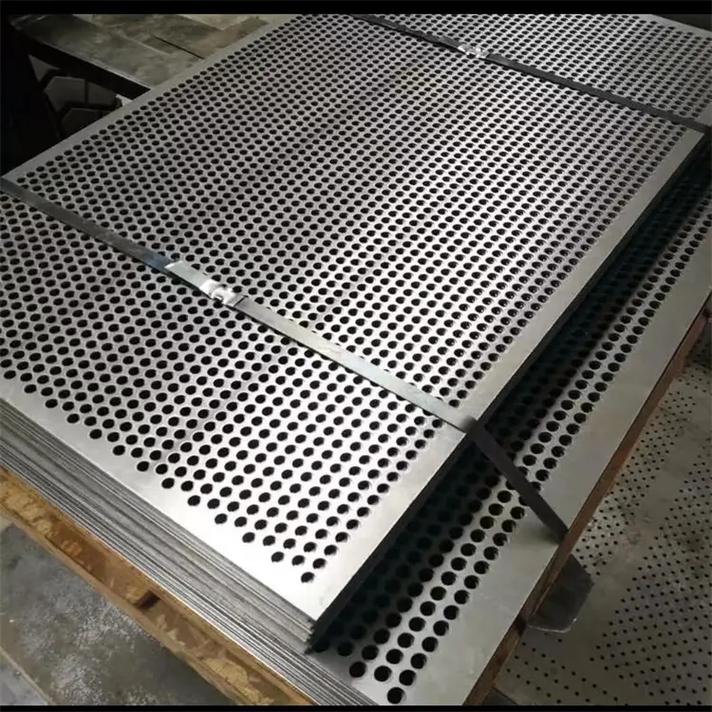 FDA อนุมัติตาข่ายสแตนเลสเจาะรู304สำหรับการแปรรูปอาหาร