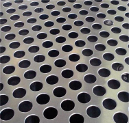 Lembar Logam Berlubang Presisi Besi Tahan Karat 316L Food Grade