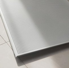 Panel Berlubang Dekoratif Aluminium Anodized