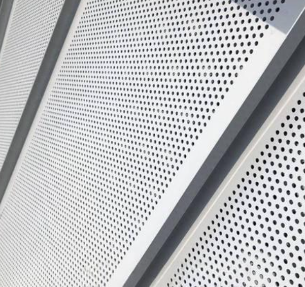 Panel Berlubang Dekoratif Aluminium Anodized