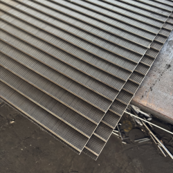 Heavy Duty Wear-Resistant Wedge écran de <span>fil</span> pour l'exploitation minière