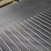 หน้าจอลวดลิ่ม Dewatering ความถี่สูงที่กำหนดเอง