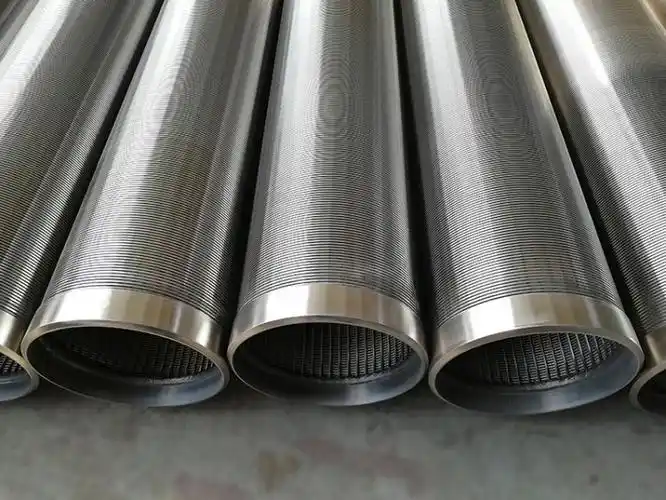 Écran de fil de cale de contrôle de sable de forage de pétrole certifié API