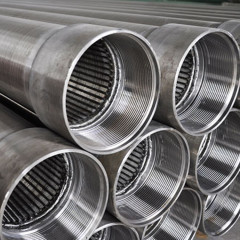 API P110 Wedge Wire Screen Pipe สำหรับการควบคุมทรายน้ำมัน