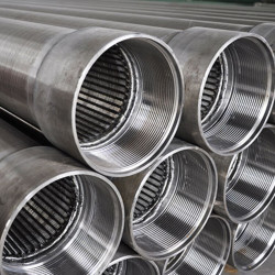 API P110 Wedge Wire Screen <span>Pipe</span> สำหรับการควบคุมทรายน้ำมัน