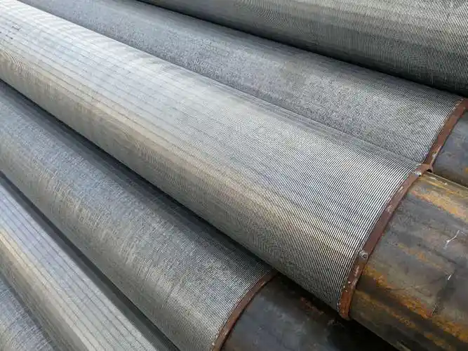 Oil Drilling Sand Control Wedge Wire Screen Pipe