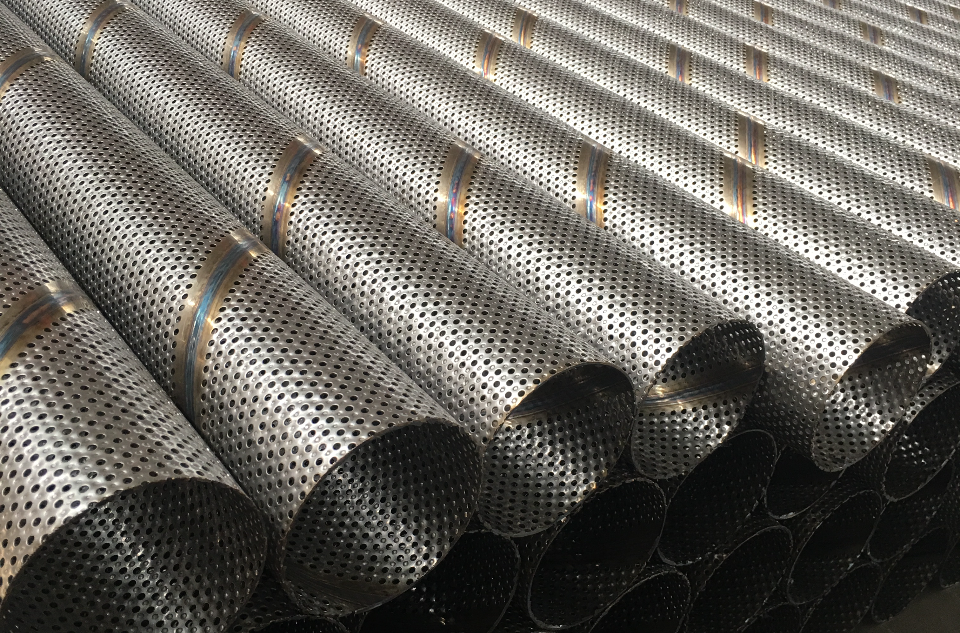 Oil Drilling Sand Control Wedge Wire Screen Pipe