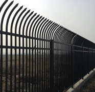 Pagar Besi Perimeter Pabrik Industri Tugas Berat