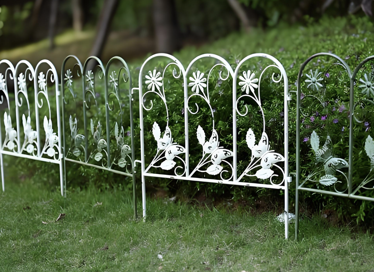 Pagar Taman Besi Ukiran Antik