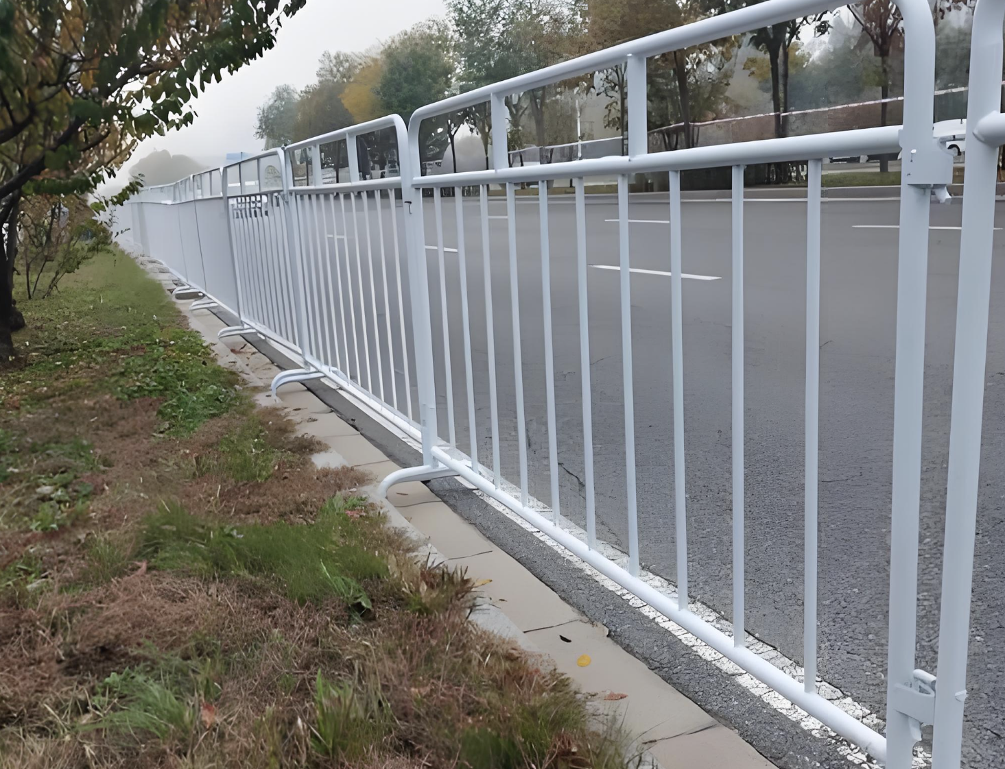 Area Indah Pagar Pelindung Besi Tempa Retro