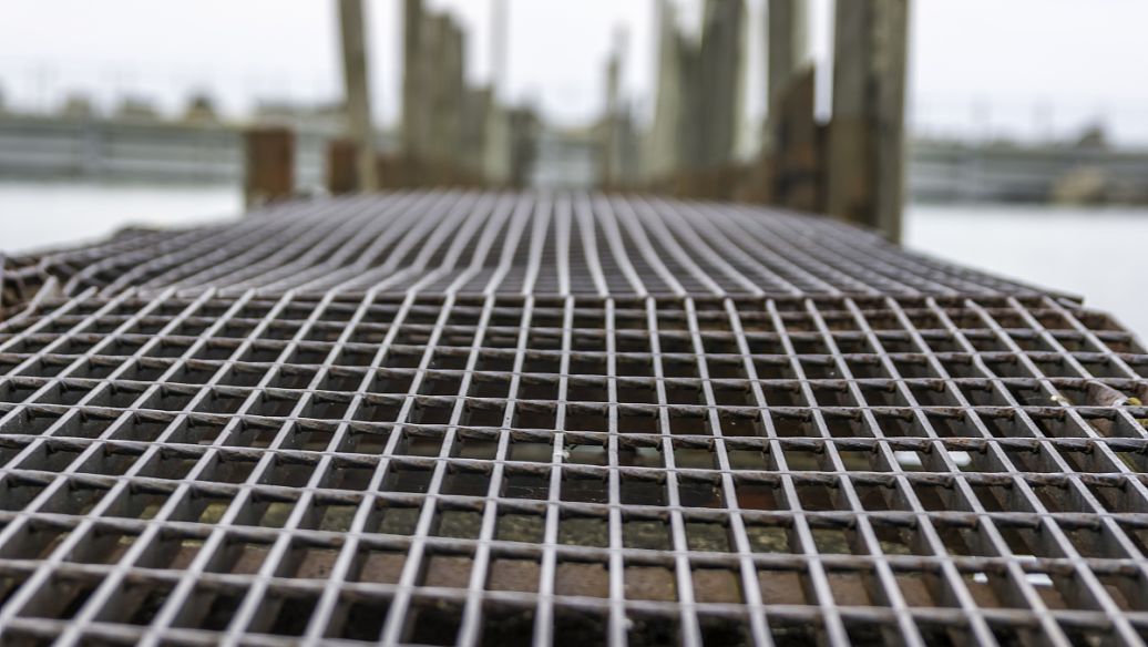 頑丈な産業プラットフォーム鋼格子