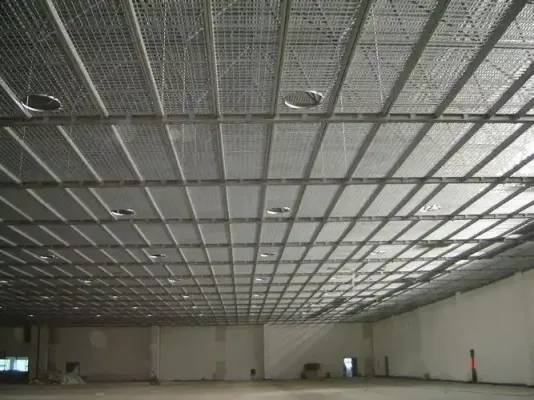Powder Coated Decorative Ceiling Steel Grating