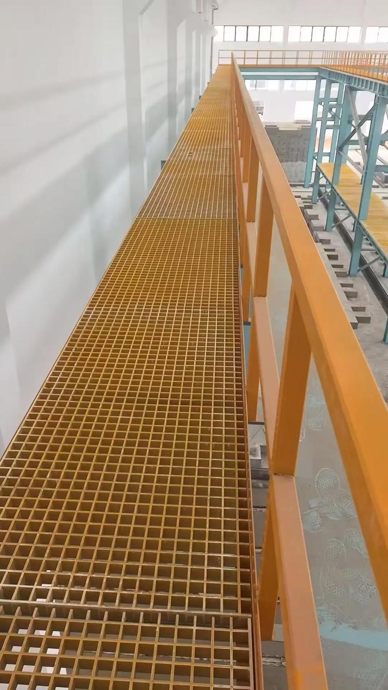 Grille municipale standard de passage couvert de FRP