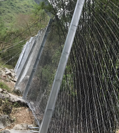 Passive Impact Slope Protection Net