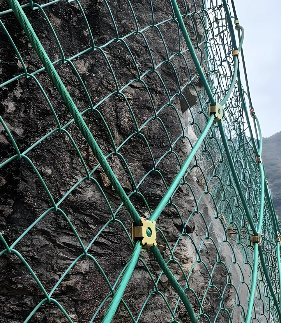 Filet biodégradable écologique de protection de pente