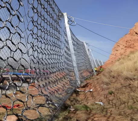 Passive Ring Landscape Slope Protection Net