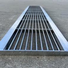 304 thực phẩm-lớp thép không gỉ chống trượt rãnh Grating bao gồm