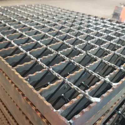 Heavy-Duty Hot-Dip Galvanized Steel Trench Grating Covers