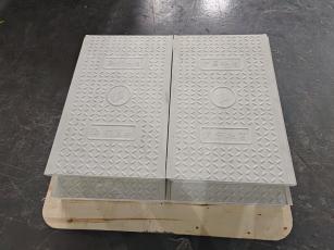 Couverture intelligente anti-déflagrante de fossé de câble de parc chimique