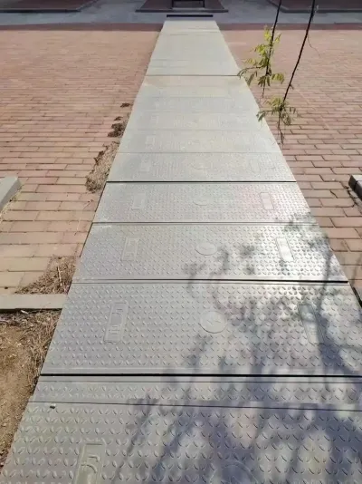 Old Community Renovation Smart Cable Trench Cover