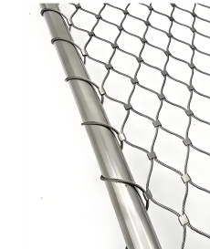 อุปกรณ์อุตสาหกรรมสแตนเลสป้องกันการล่มสลายสุทธิ