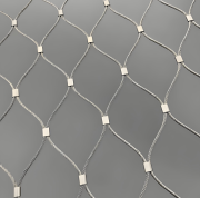 Jaring Pencegah Jatuh Besi Tahan Karat Keamanan Hewan Peliharaan