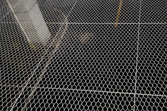 Jaring Pelindung Jatuh Baja Tahan Karat Kelas Industri untuk Peralatan dan Gudang