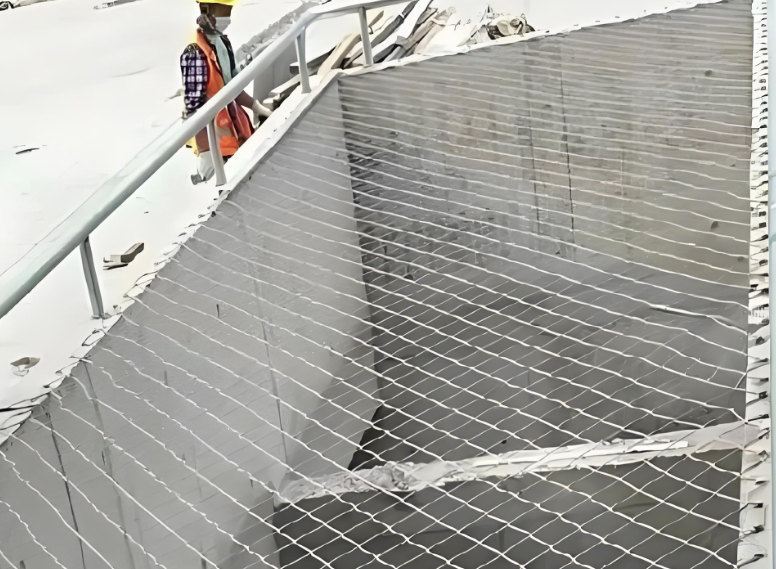 High-altitude Construction 304 Stainless Steel Fall Arrest Net