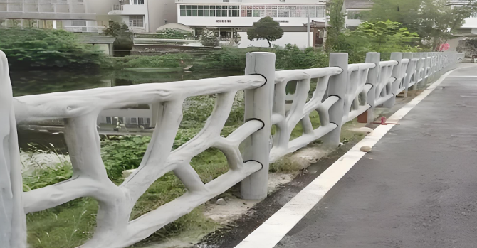 Heavy Duty Industrial Imitation Wooden Guardrails