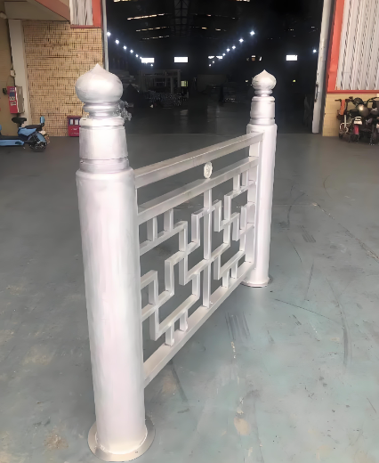 Hợp kim nhôm giả lan can gỗ cho các điểm danh lam thắng cảnh