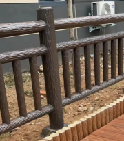 AASHTO Diakui Precast Beton Kayu Imitasi Jembatan Penjaga