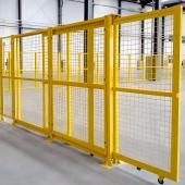 Rambarde de tambour de zonage de logistique d'entrepôt