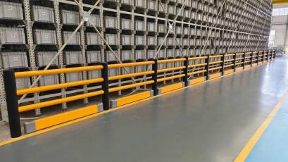 頑丈な工業用ローラーガードレール