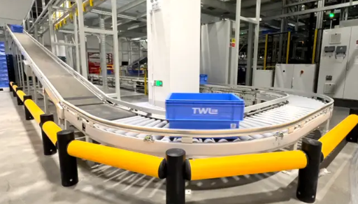 Garde-corps industriel résistant de rouleau